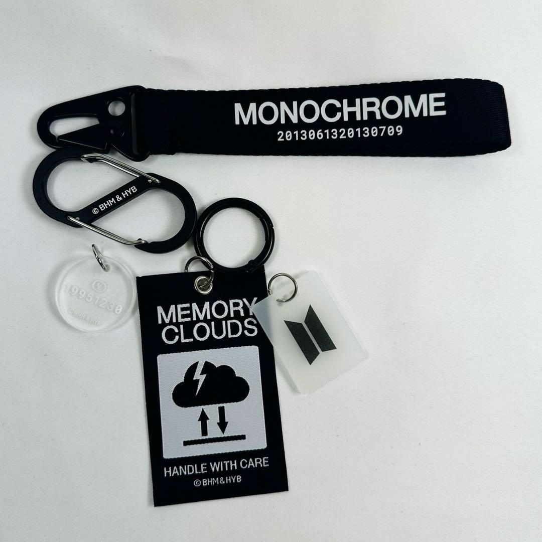 BTS MONOCHROME弹出DIY钥匙环V泰贤