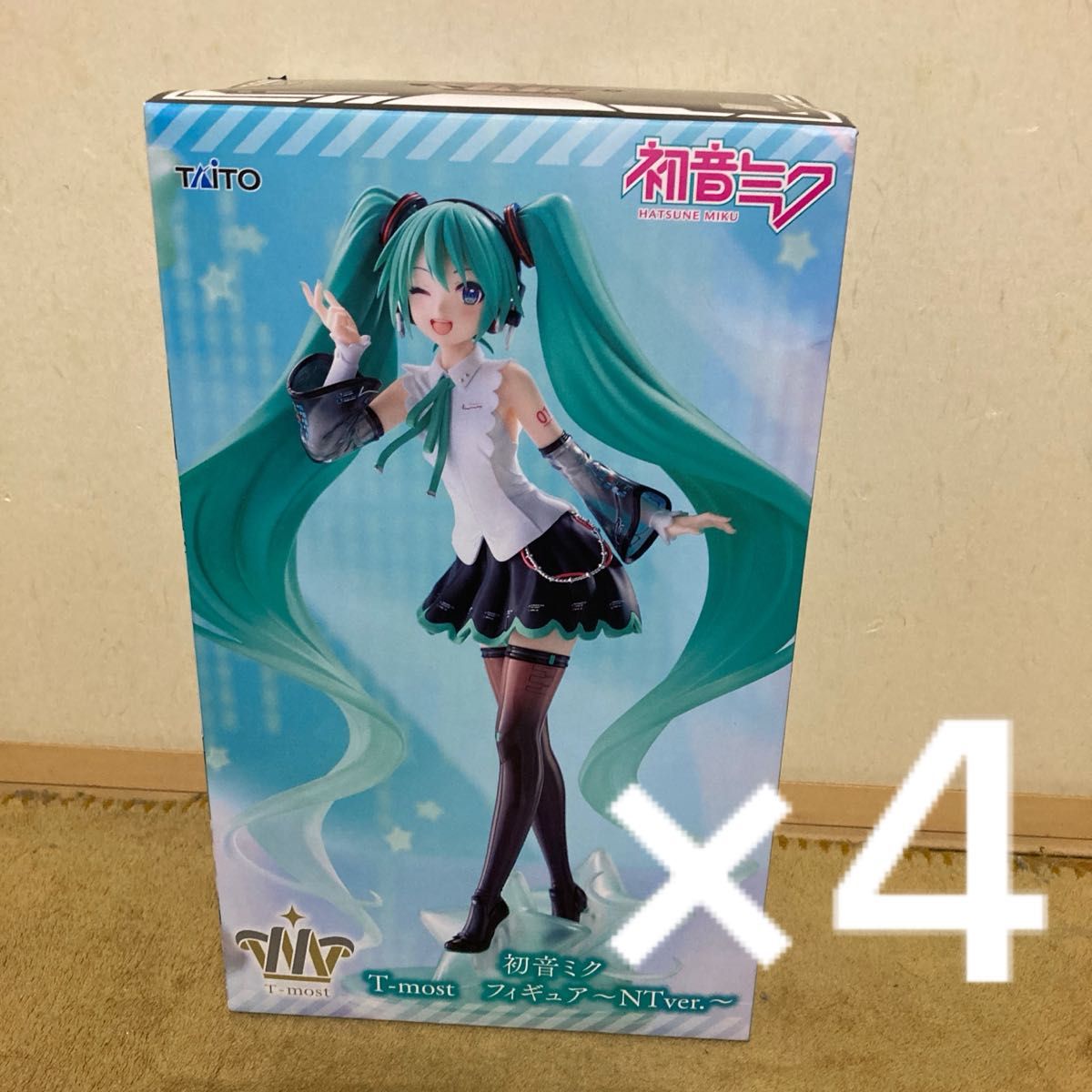 タイトー 初音ミク T-most フィギュア NTver. 4個セット