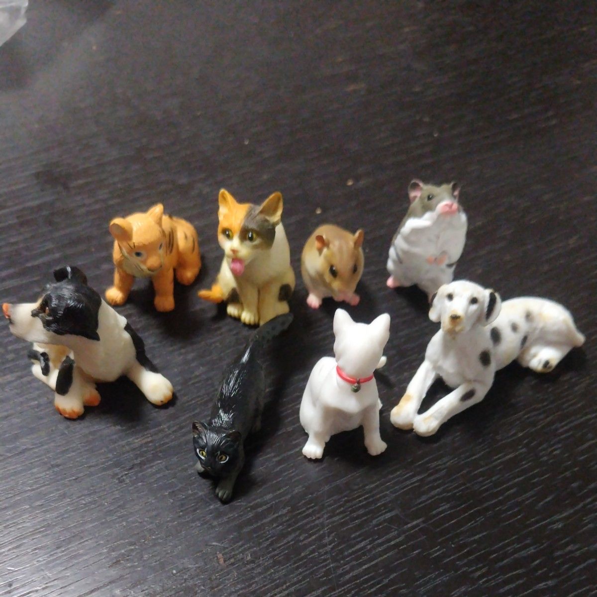 动物模型 7件套 狗 猫 仓鼠 迷你款 套装销售