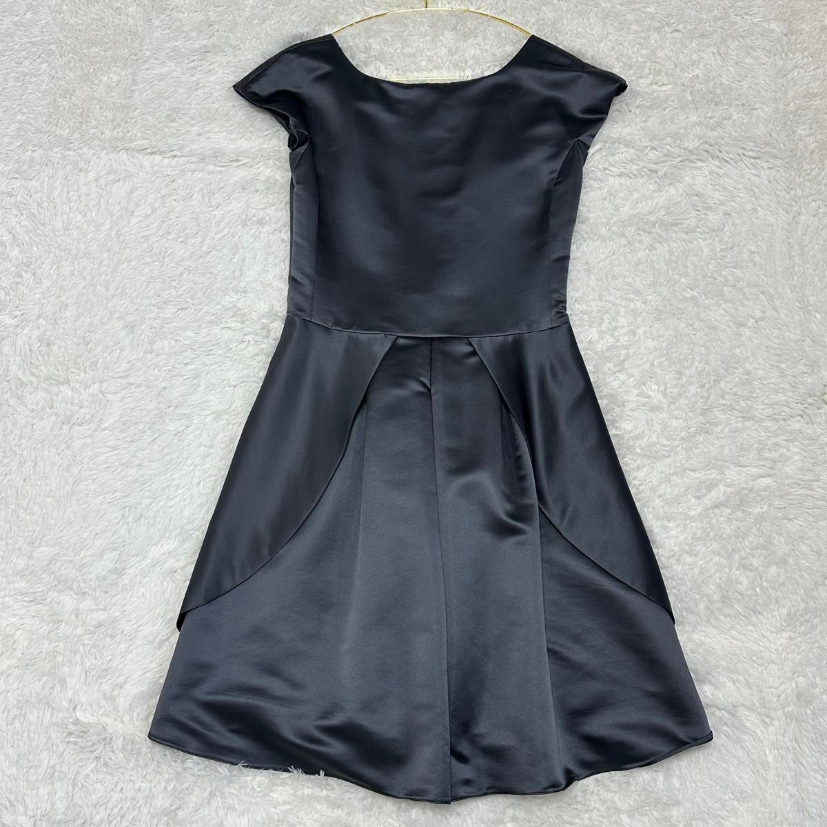 【美品】enpolio almarni连衣裙紫色40 m婚礼匿名配送免费