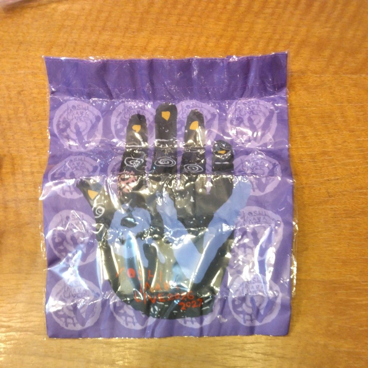 KOSHI INABA LIVE 2026-27 enIV Gacha Mini Tote Bag Purple