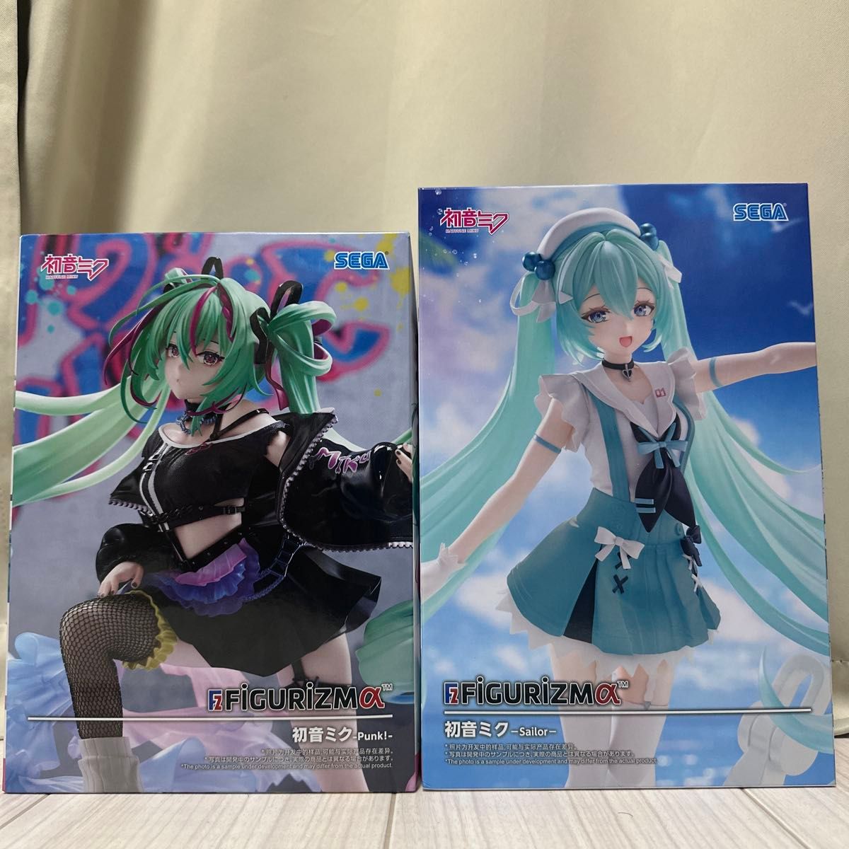 初音未来 手办 FIGURIZMα Punk! & Sailor 2种套装