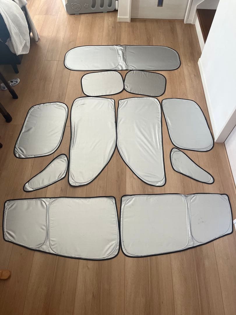 Alphard 30 Late Model Sunshades Full Set for Car Camping, etc.
