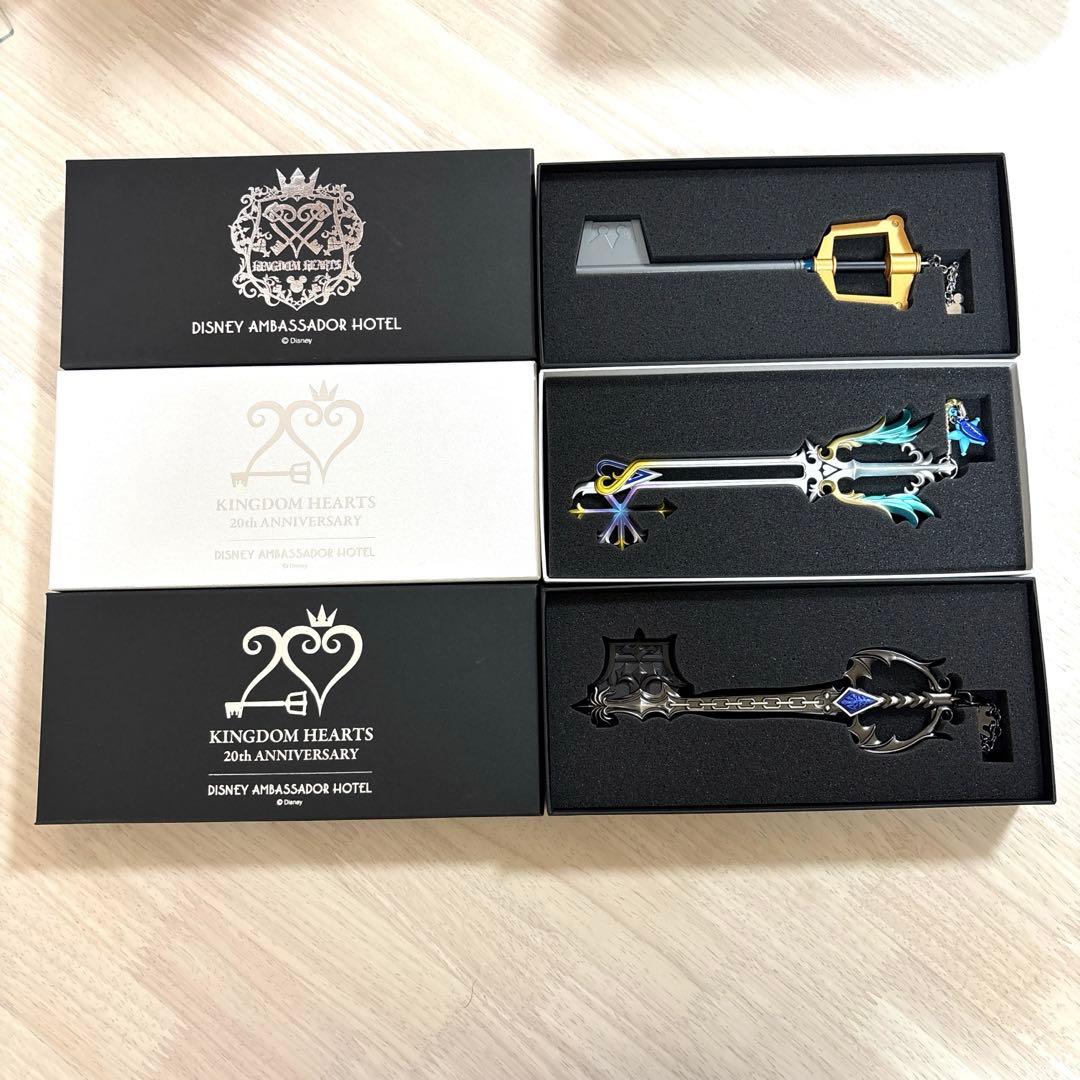 王国之心 大使酒店 钥匙牌 房间钥匙 三件套