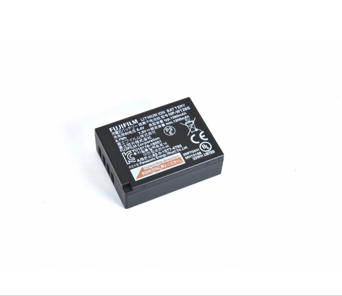 FUJIFILM 原厂充电电池 NP-W126S 锂离子电池