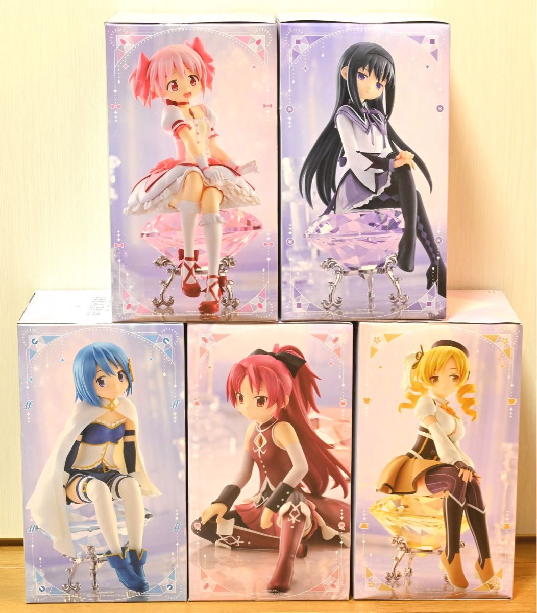 【未开封纸箱发货】剧场版 魔法少女小圆 新篇 叛逆的物语 手办 5体套装