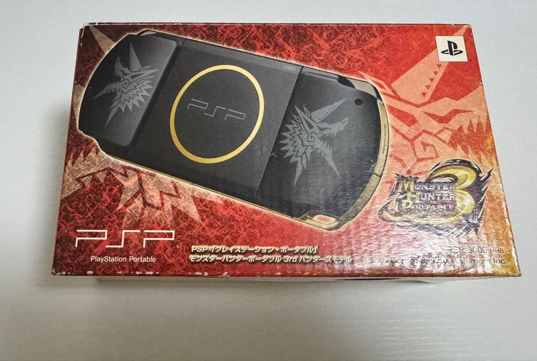【PSP-3000怪物猎人便携式3rd猎人模型】