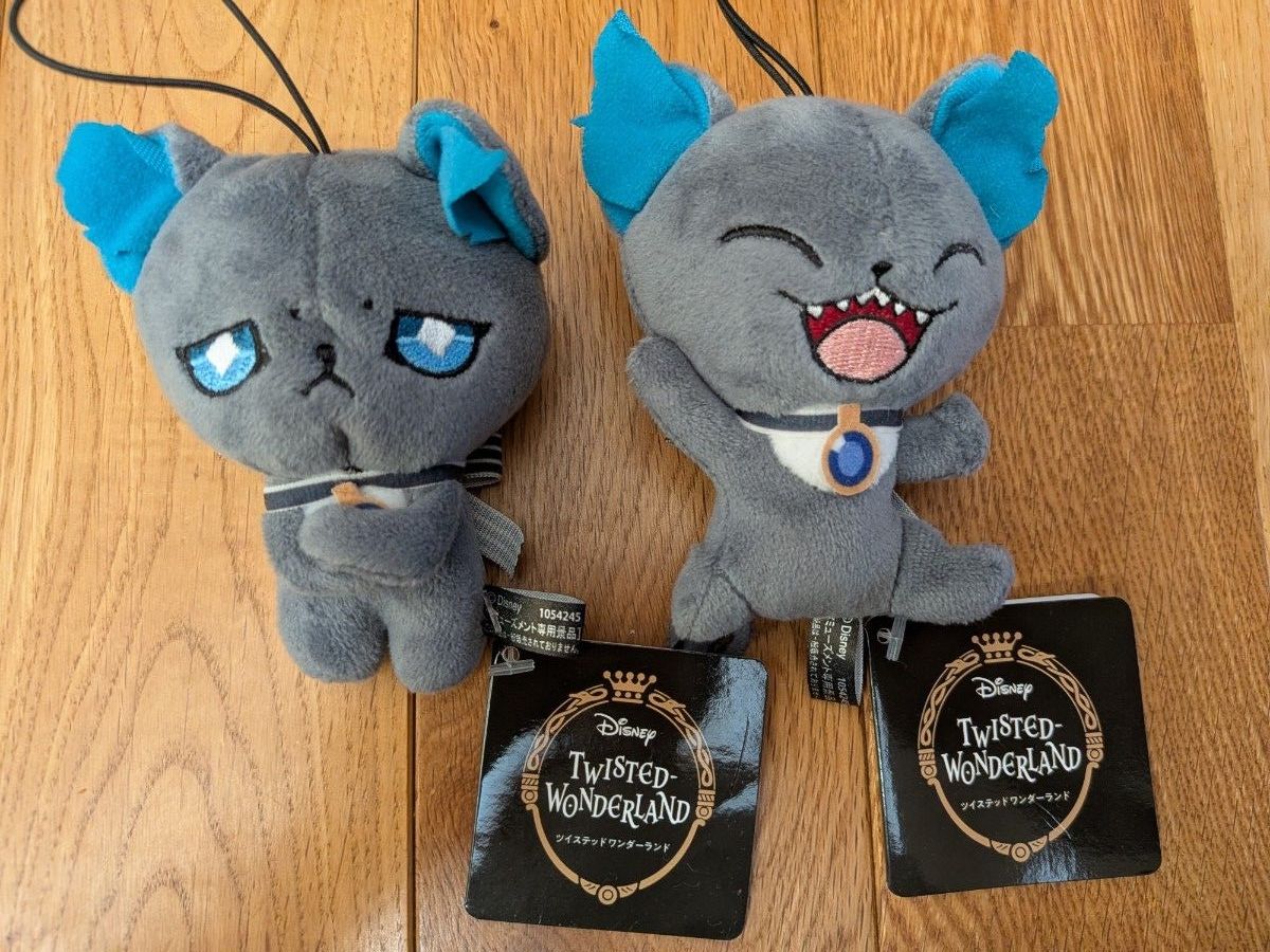 ディズニー ツイステッドワンダーランド グリム ぬいぐるみ マスコット 2個セット