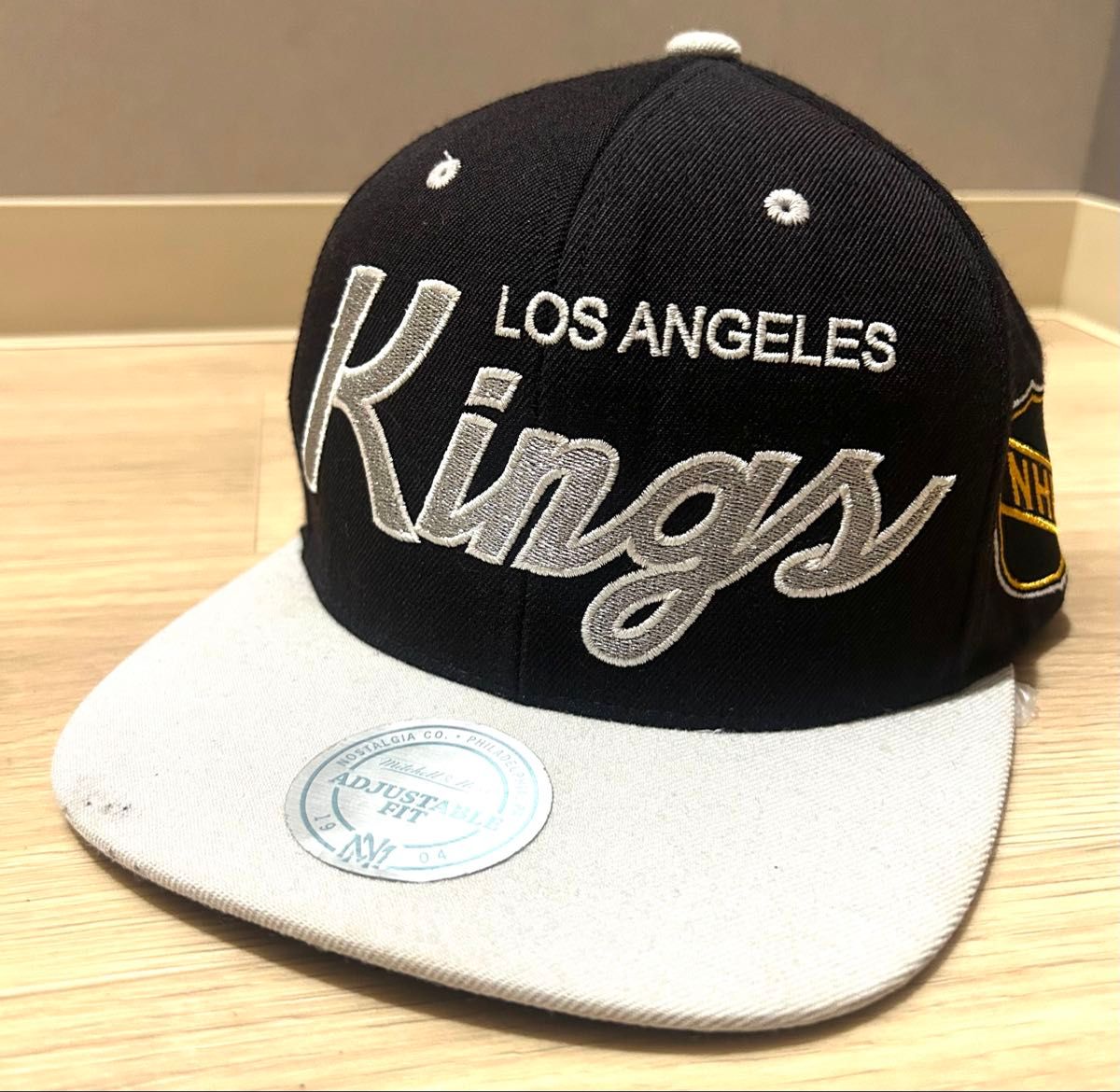 Mitchell & Ness NHL 国王队 棒球帽 可调节式 黑色