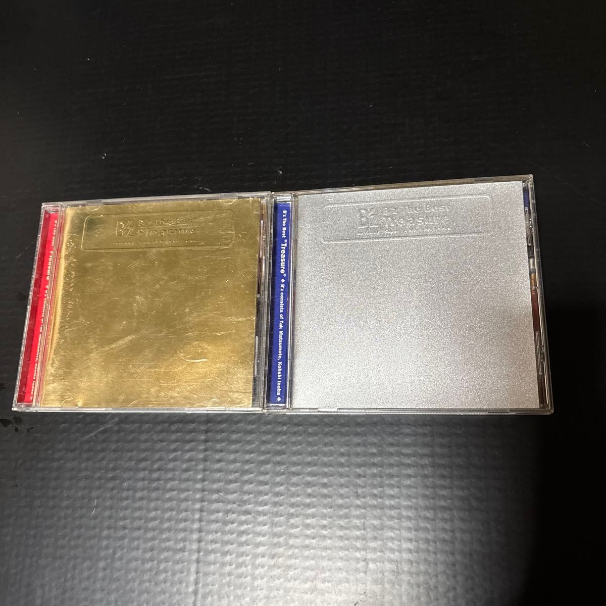 B'z ベストアルバム The Best Pleasure & Treasure 2枚セット