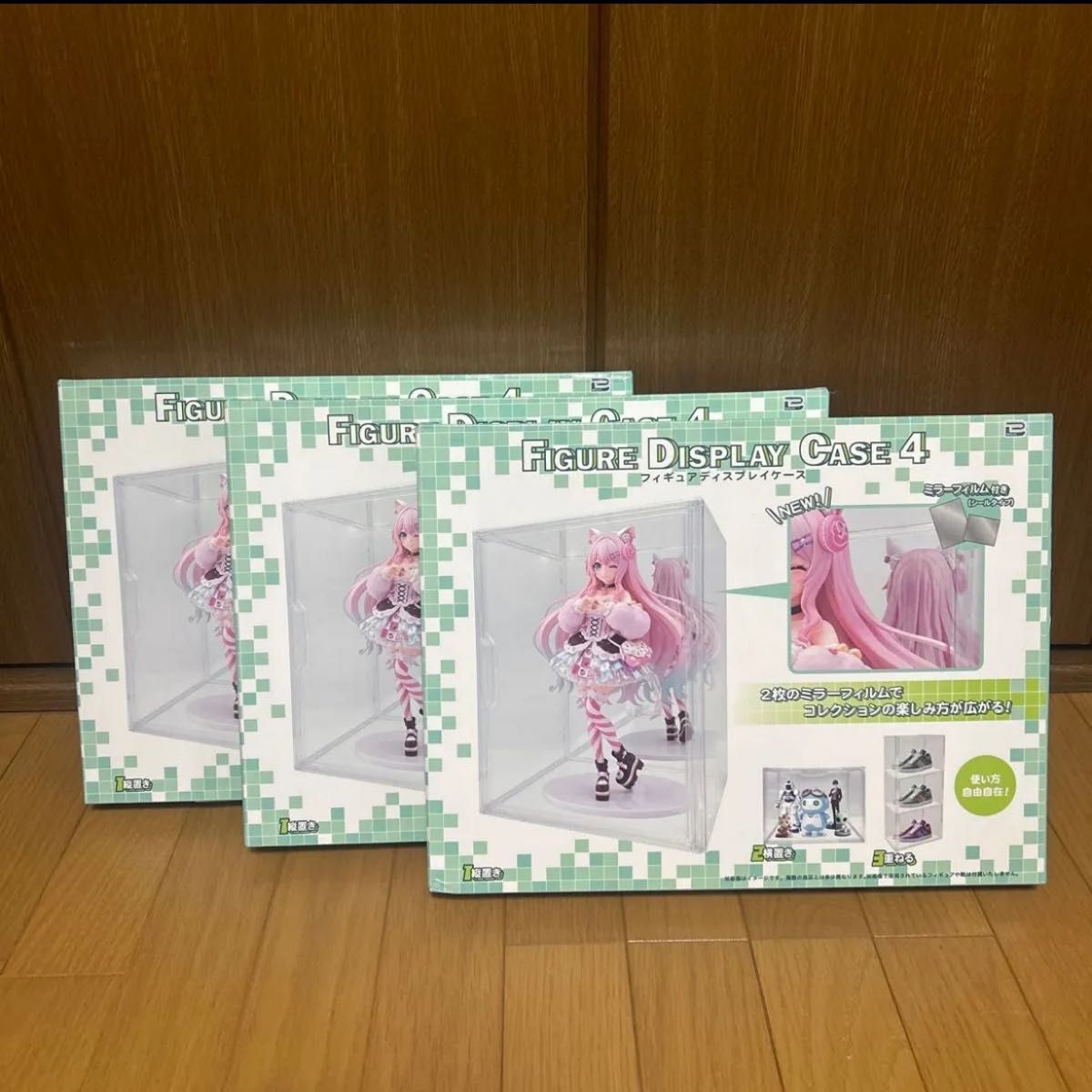 手办展示盒4 3件套