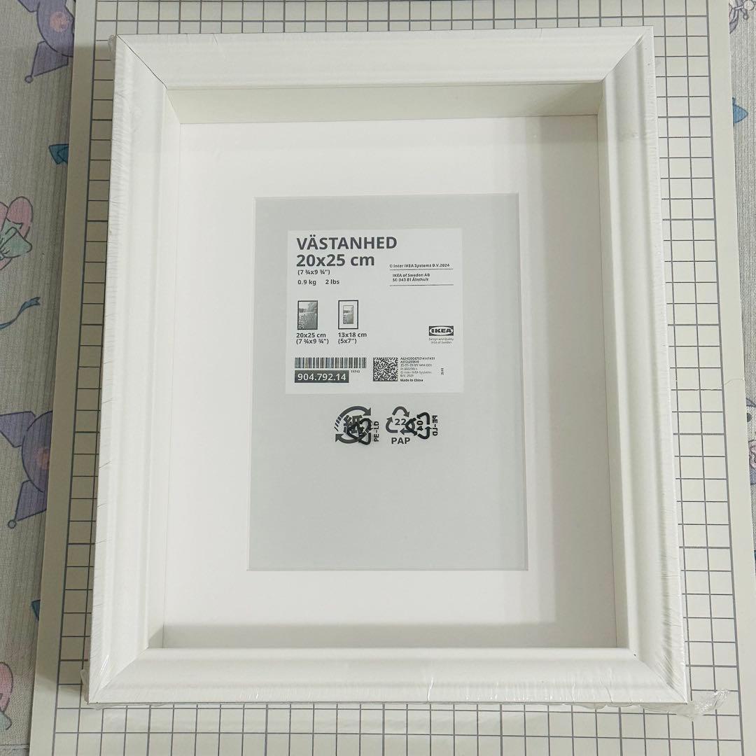 IKEA VÄSTANHED 韦斯塔内德 相框 白色