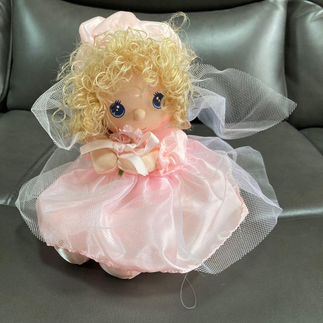 @1 Music Box Doll in Pink Dress (It's a Small World) Vintage
