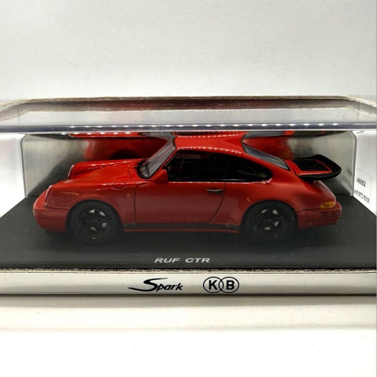 Spark 1/43 RUF CTR 国際貿易別注 レッド ミニカー ルーフ ポルシェ 911 赤 red