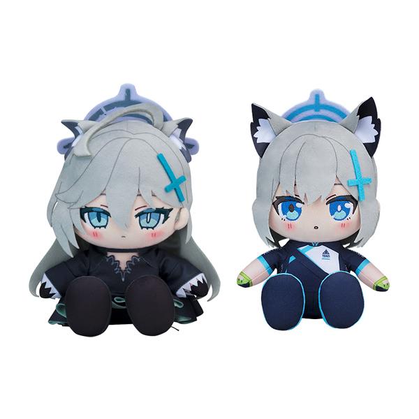 包邮◆Good Smile Company ちょこぷに《蓝色档案》毛绒玩具 2种套装(白子*泰拉/白子(骑行))套装商品【3月预订】
