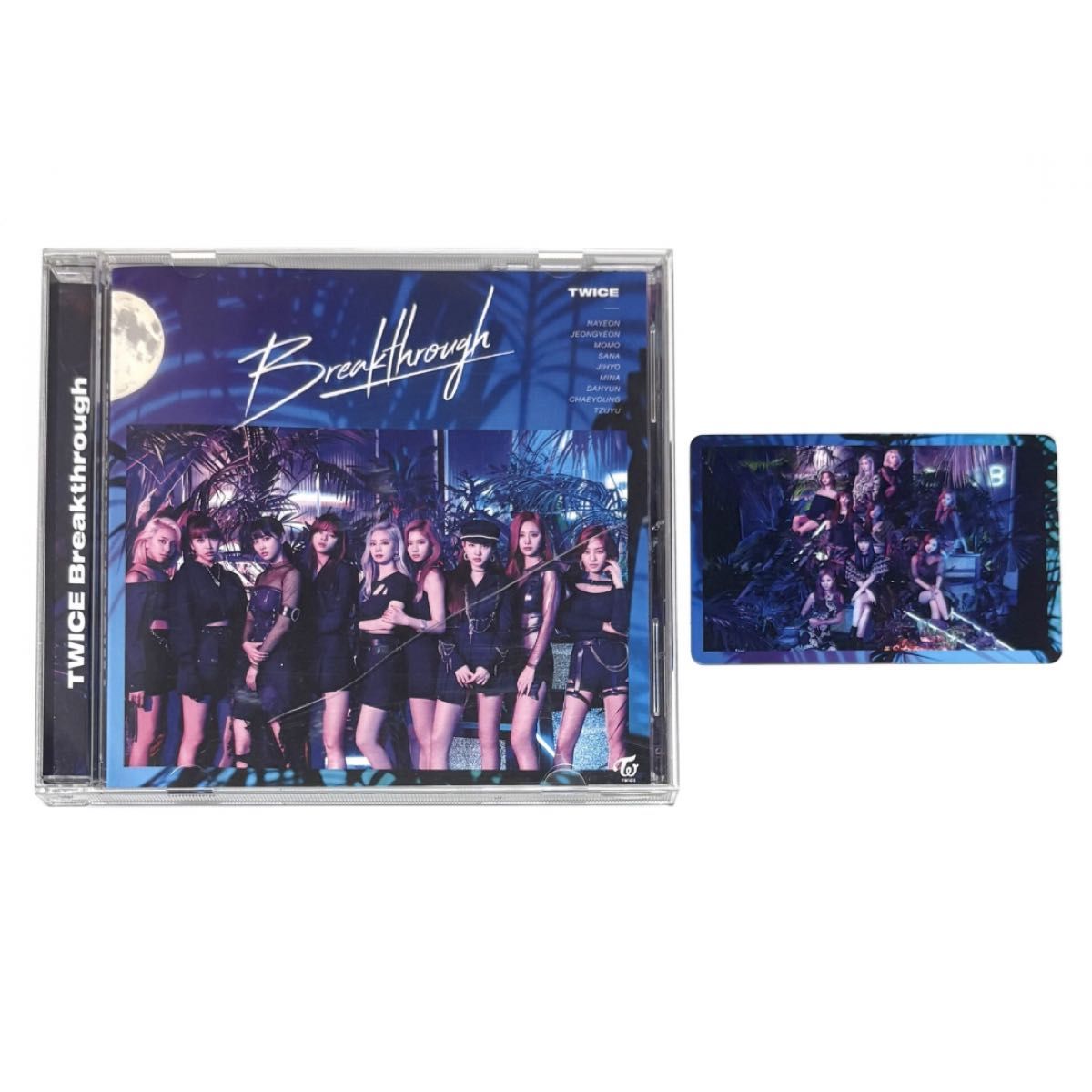 TWICE Breakthrough 通常盘 CD 附全员小卡