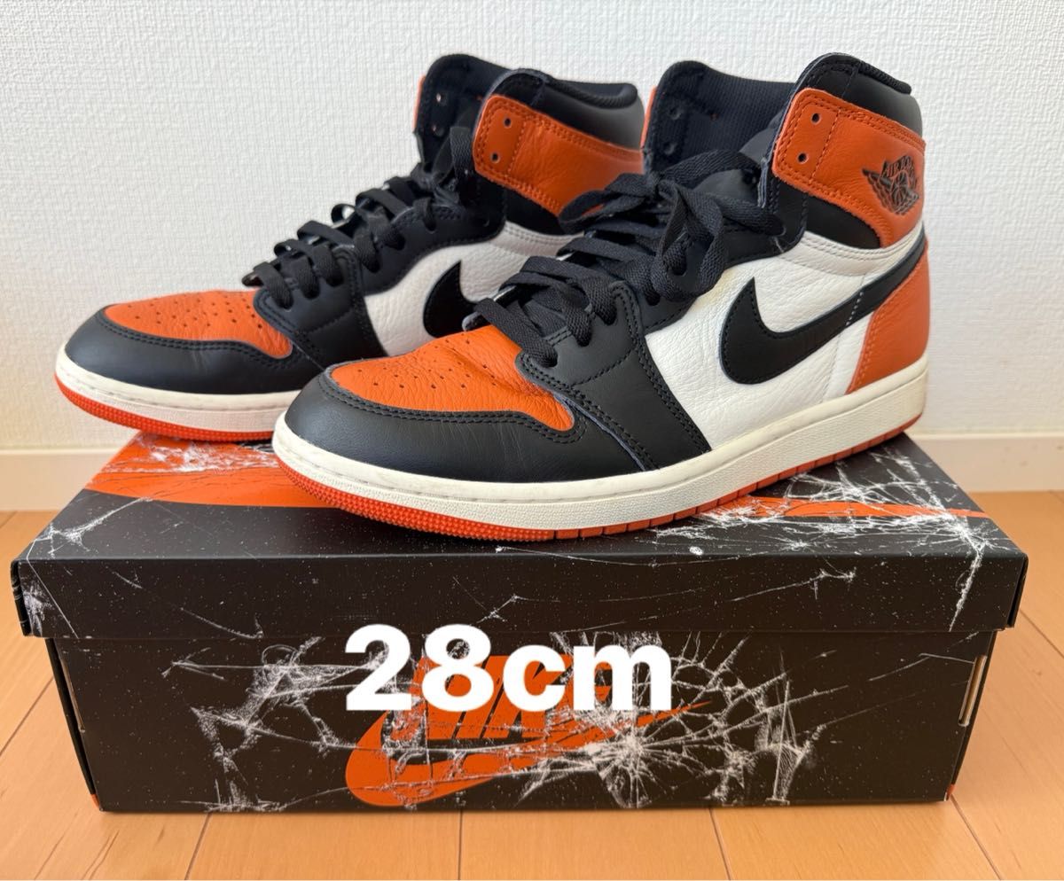 NIKE AIR JORDAN 1 RETRO HIGH OG Shattered Backboardシャタバ28cm