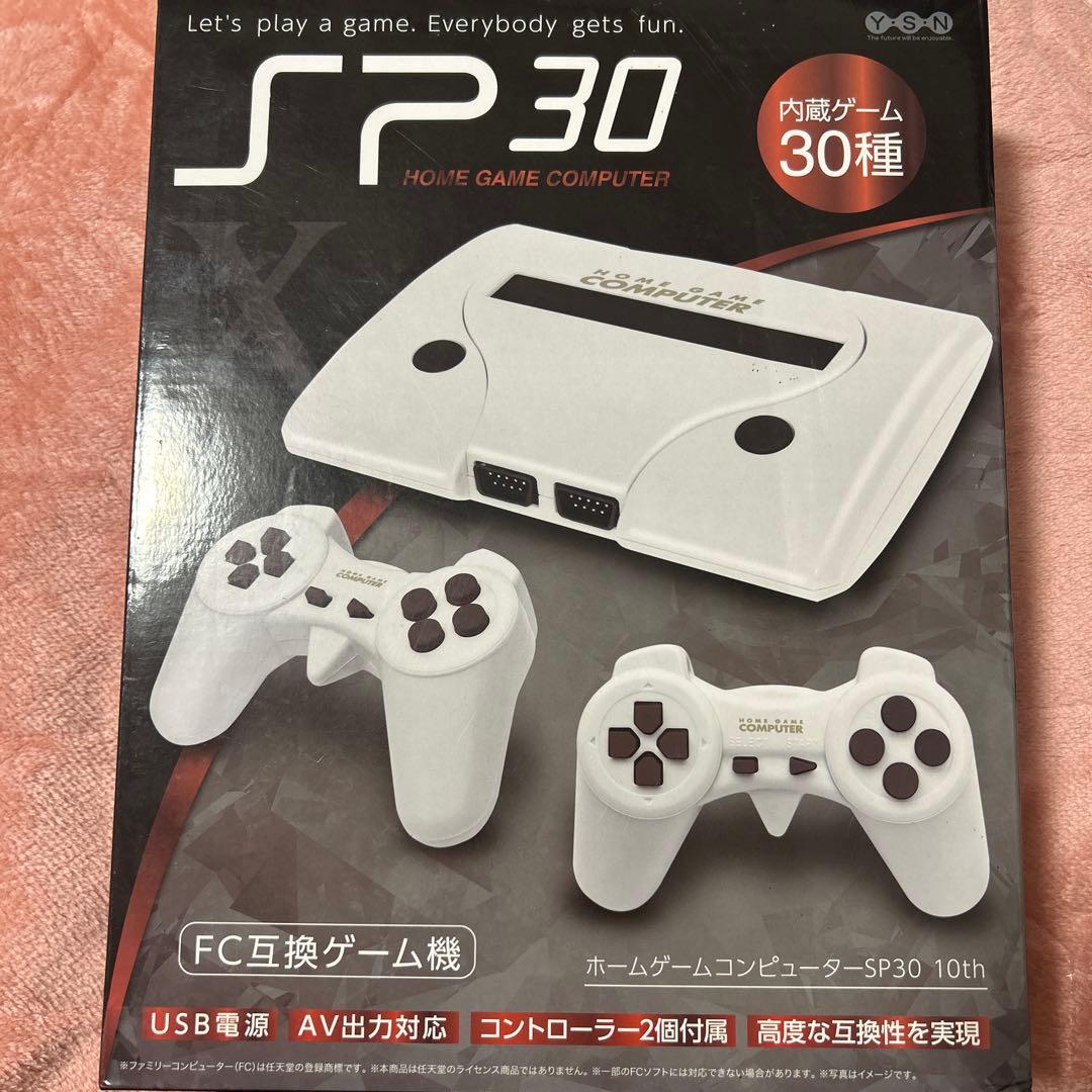 SP30 10th 主机游戏电脑 FC 兼容机 内置游戏盒附带说明书