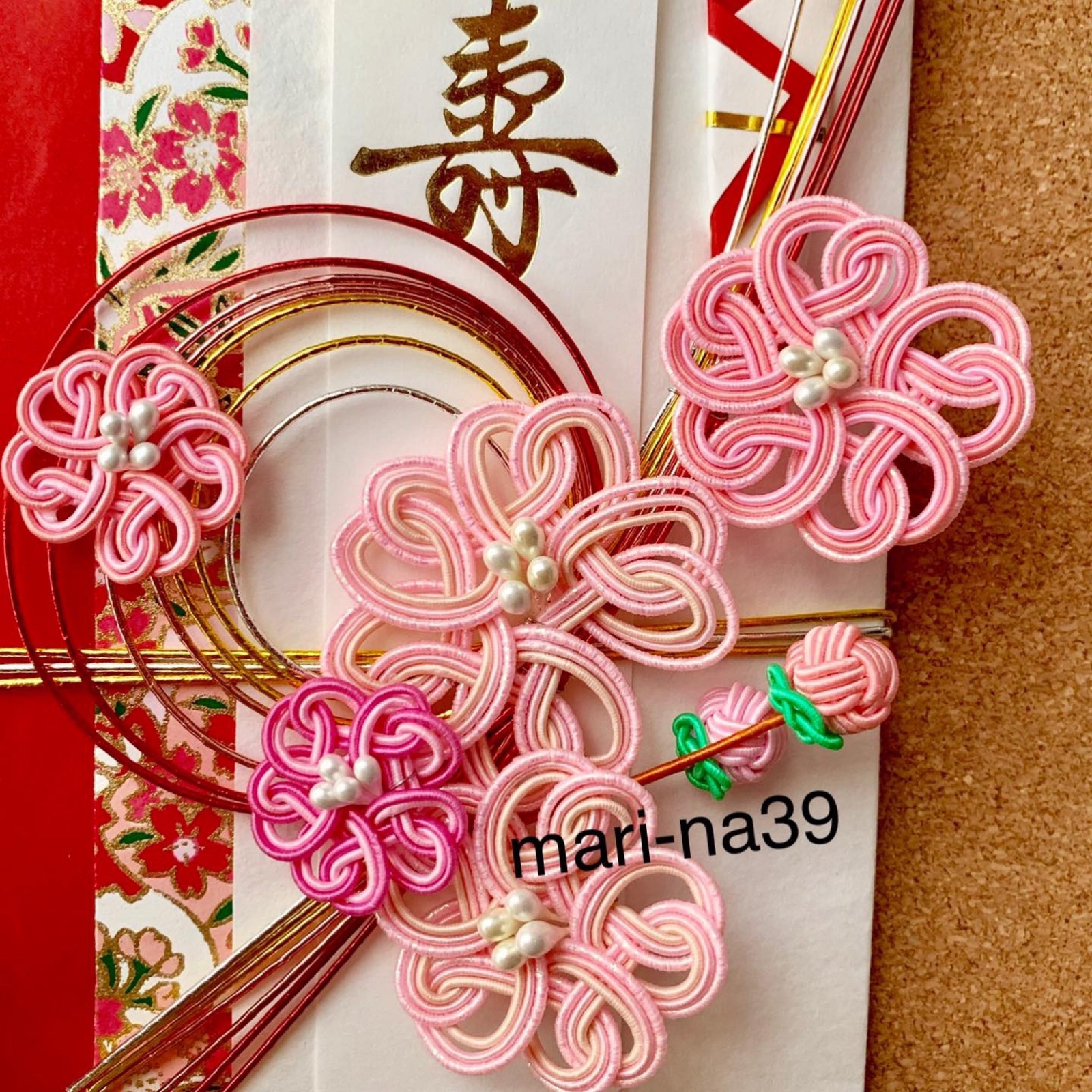 定制制作:贺仪袋「樱花」』