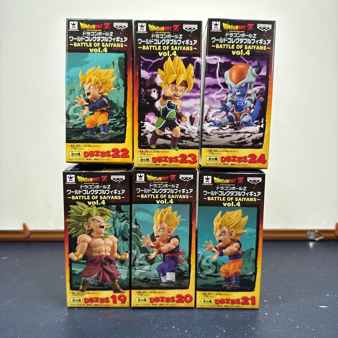 龙珠 WACKY COLLECTIBLES BATTLE OF SAIYANS 第4卷 全套6款
