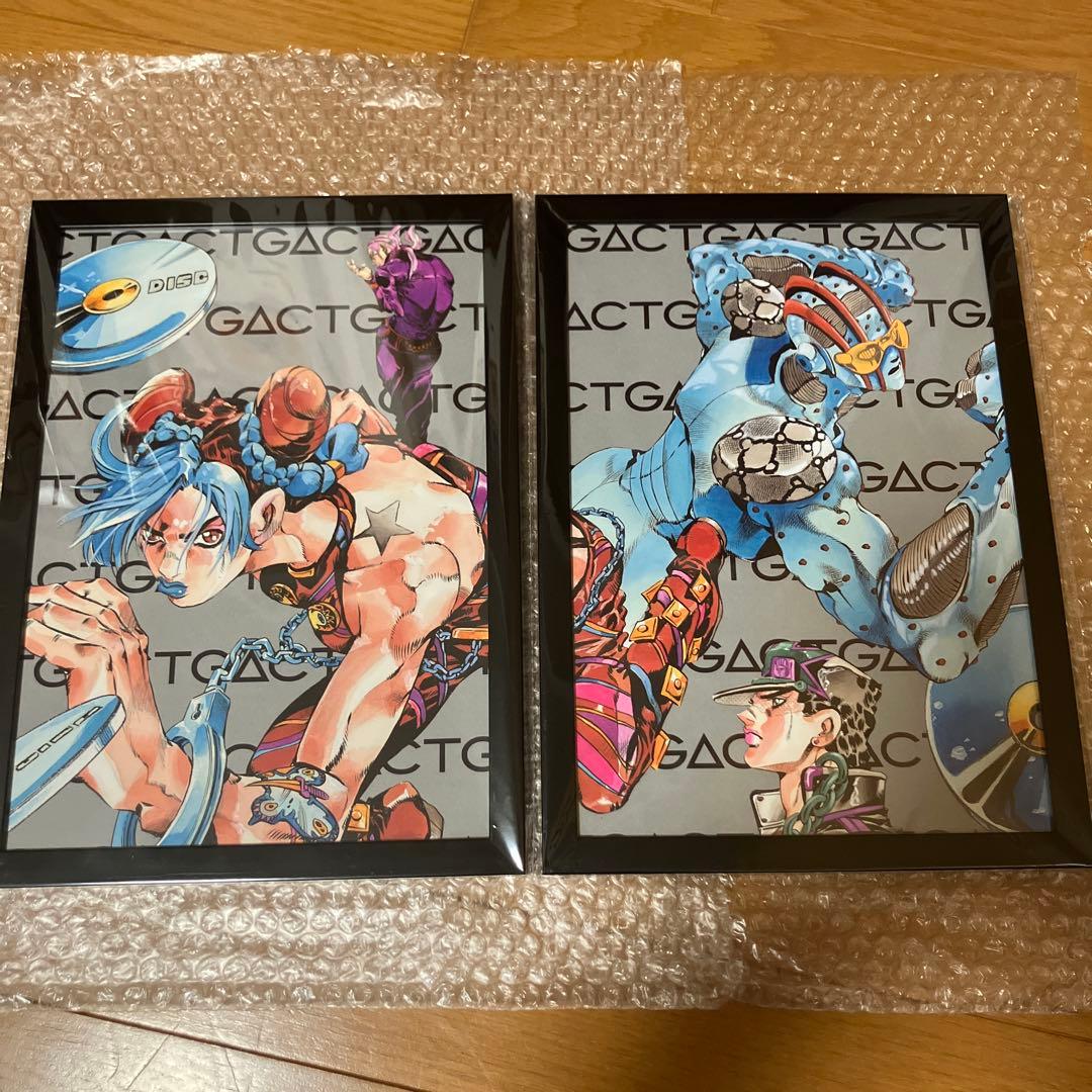 Jojo的奇妙冒险带额的海报6部徐伦承太郎无斯通2张套装
