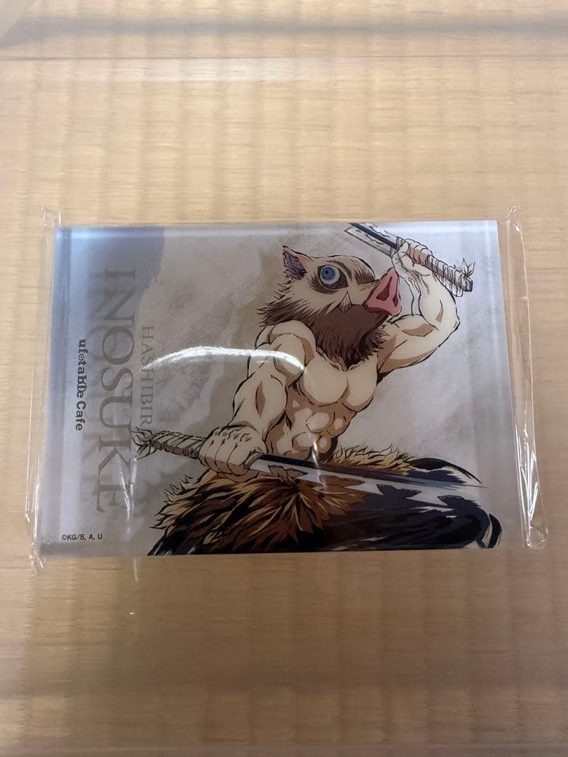 鬼灭之刃 Cafe Kujira 嘴平伊之助 迷你双层积木