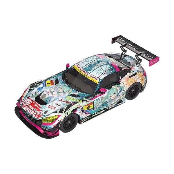 1/64 《初音未来 GT Project》 Good Smile 初音未来 AMG 2017 SUPER GT 版本【再版】(已涂装完成品迷你车))