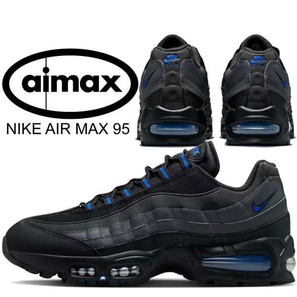 Nike Air Max 95 OG Black Game Royal NIKE AIR MAX 95 OG blk/game royal-blk im5987-010