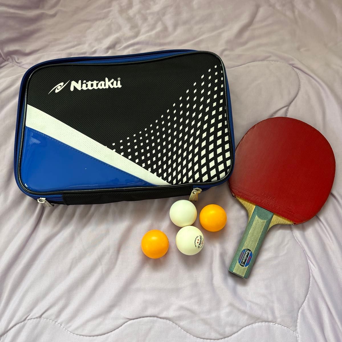 Nittaku 乒乓球拍球套球具套装