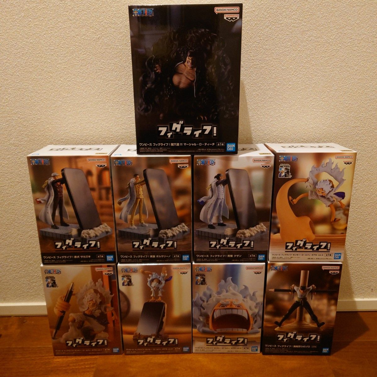 海贼王Fig Life!花样滑冰9种套装集中销售