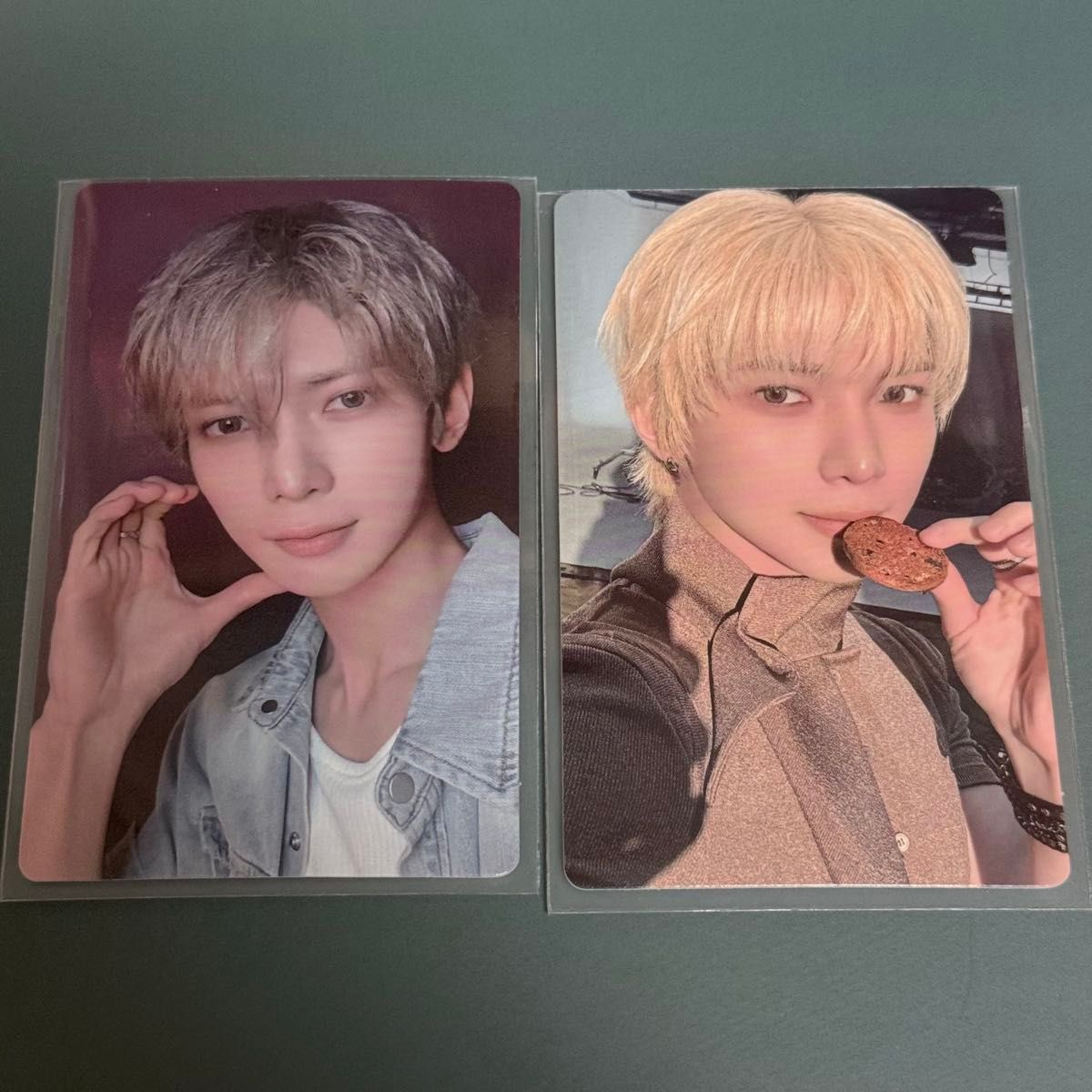 ATEEZ 阿奇兹 展会 8周年 BLUE DRIFT 约山 兰特雷 交换卡