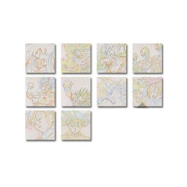 一番赏 龙珠超 第20部电影 G奖 厚涂画布 全10种套装 动漫原画主题 角色周边商品