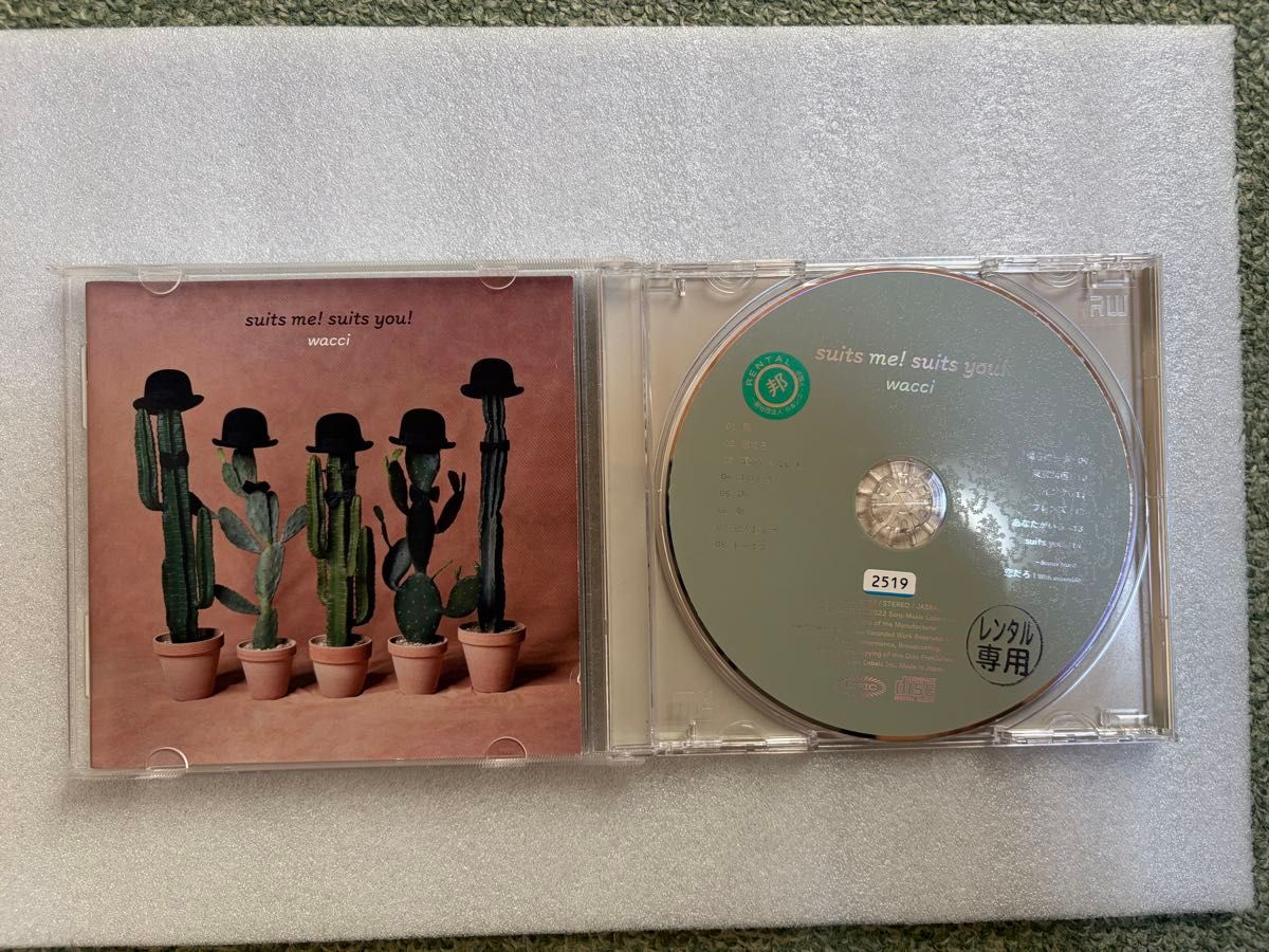 wacci アルバム suits me! suits you! CD レンタル落ち