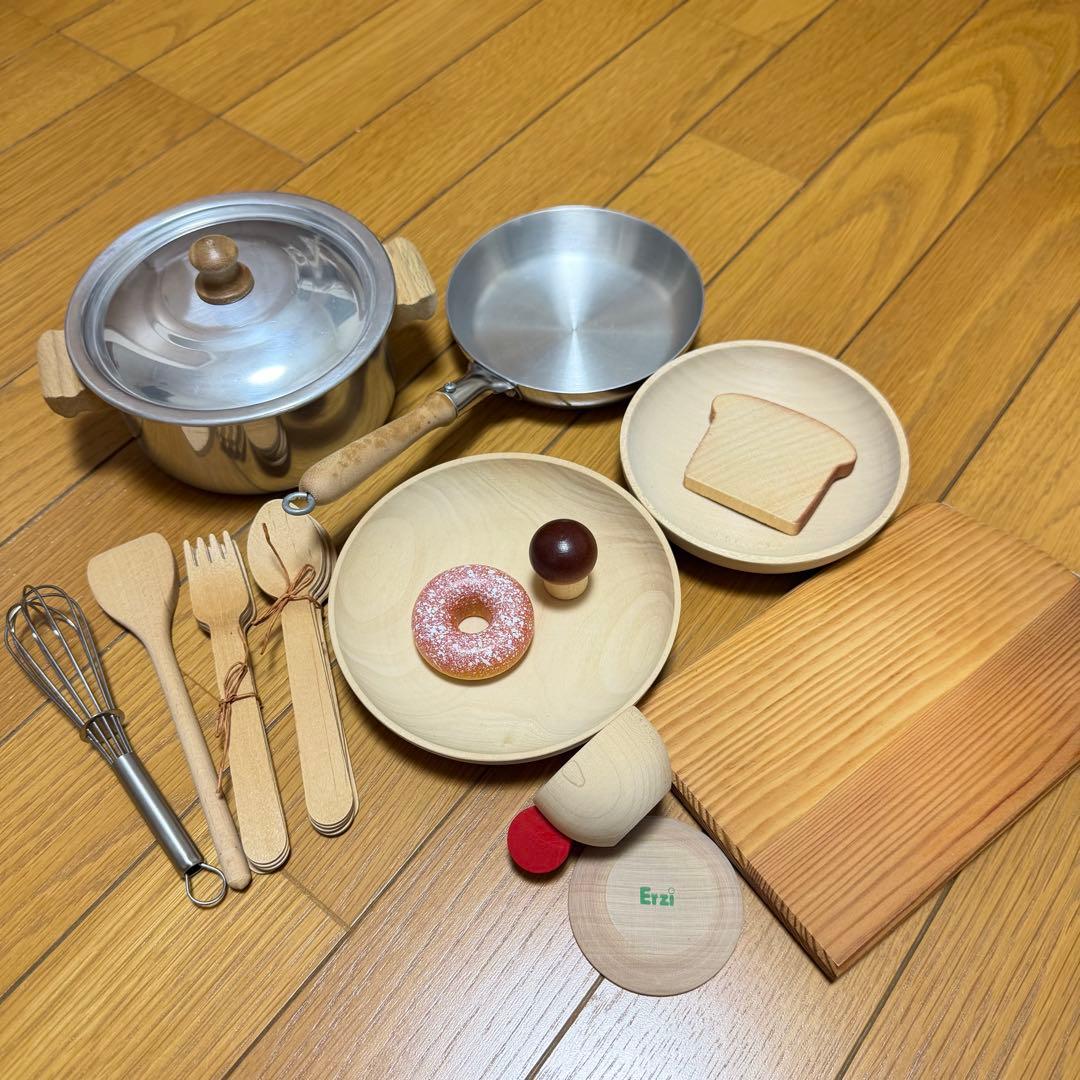 【集中销售】Erzi haba木制玩具和烹饪器具食材