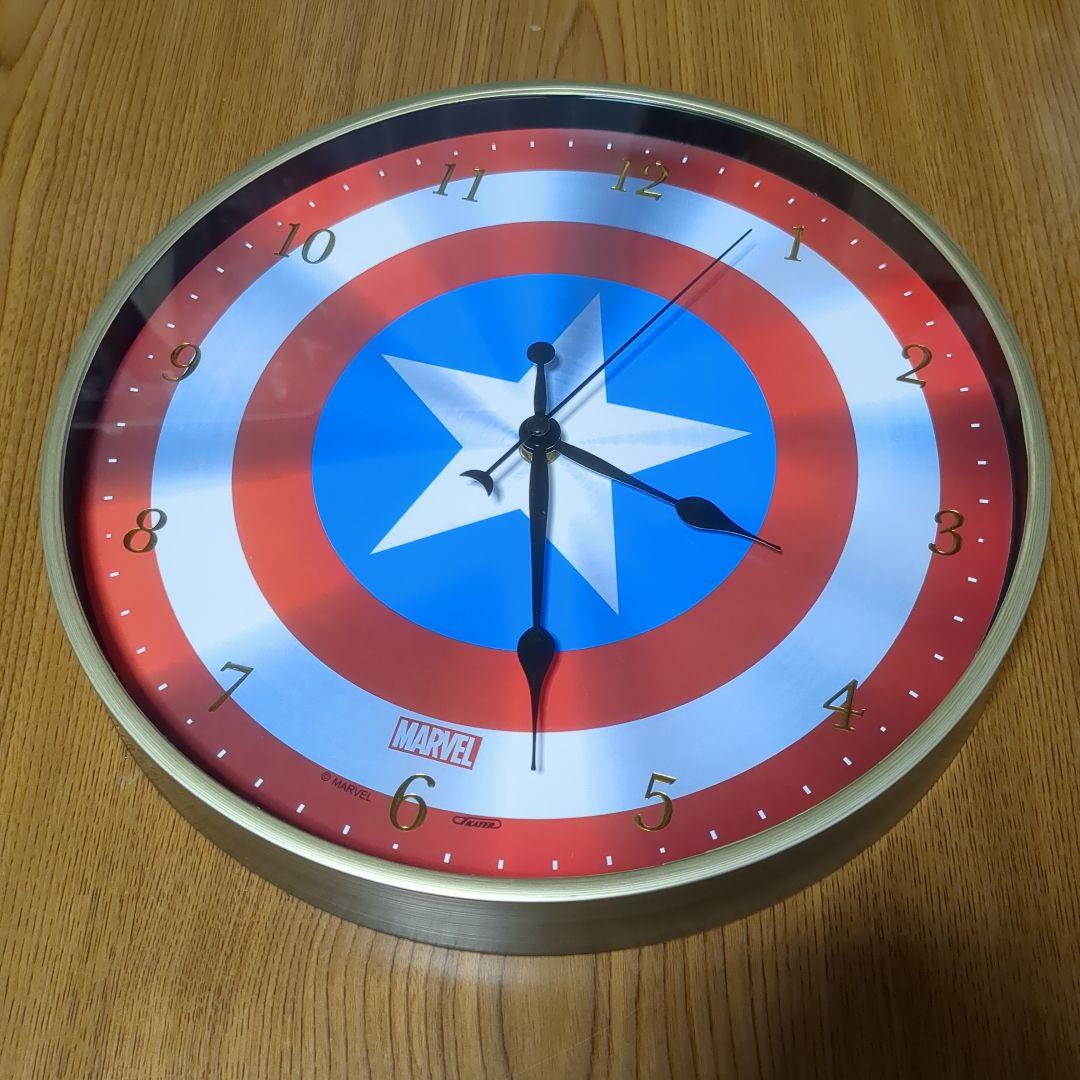 MARVEL 美国队长盾牌挂钟