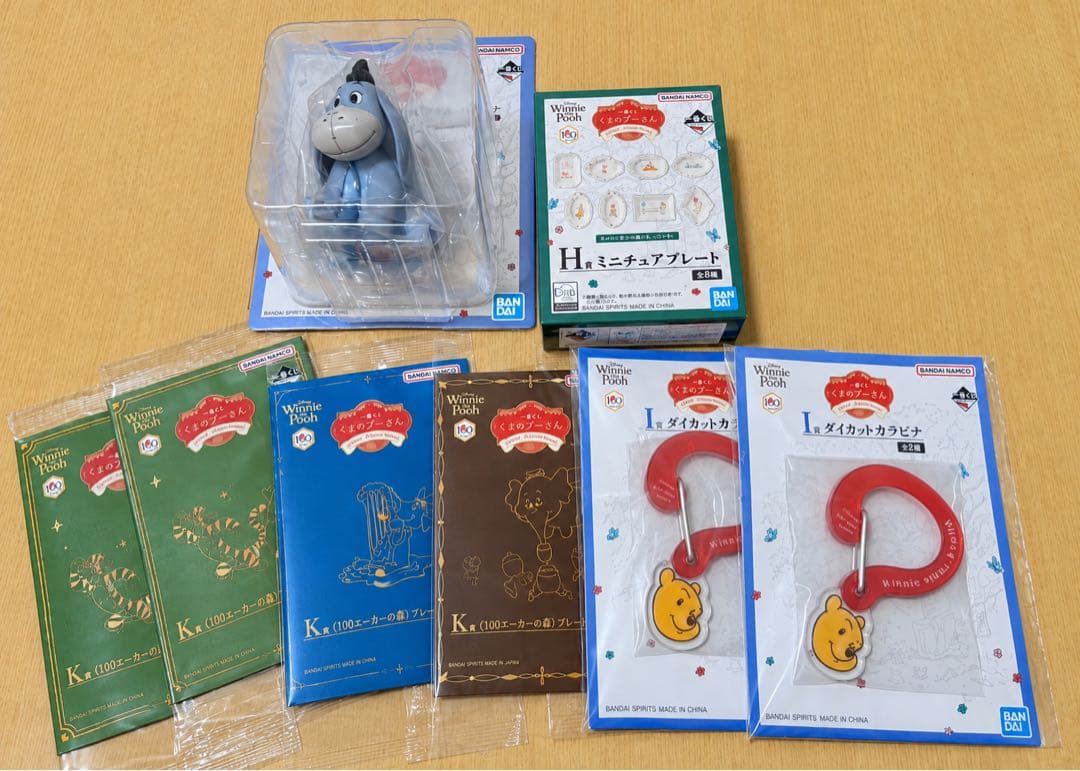 一番くじ小熊维尼 100th 周年庆屹耳手办等