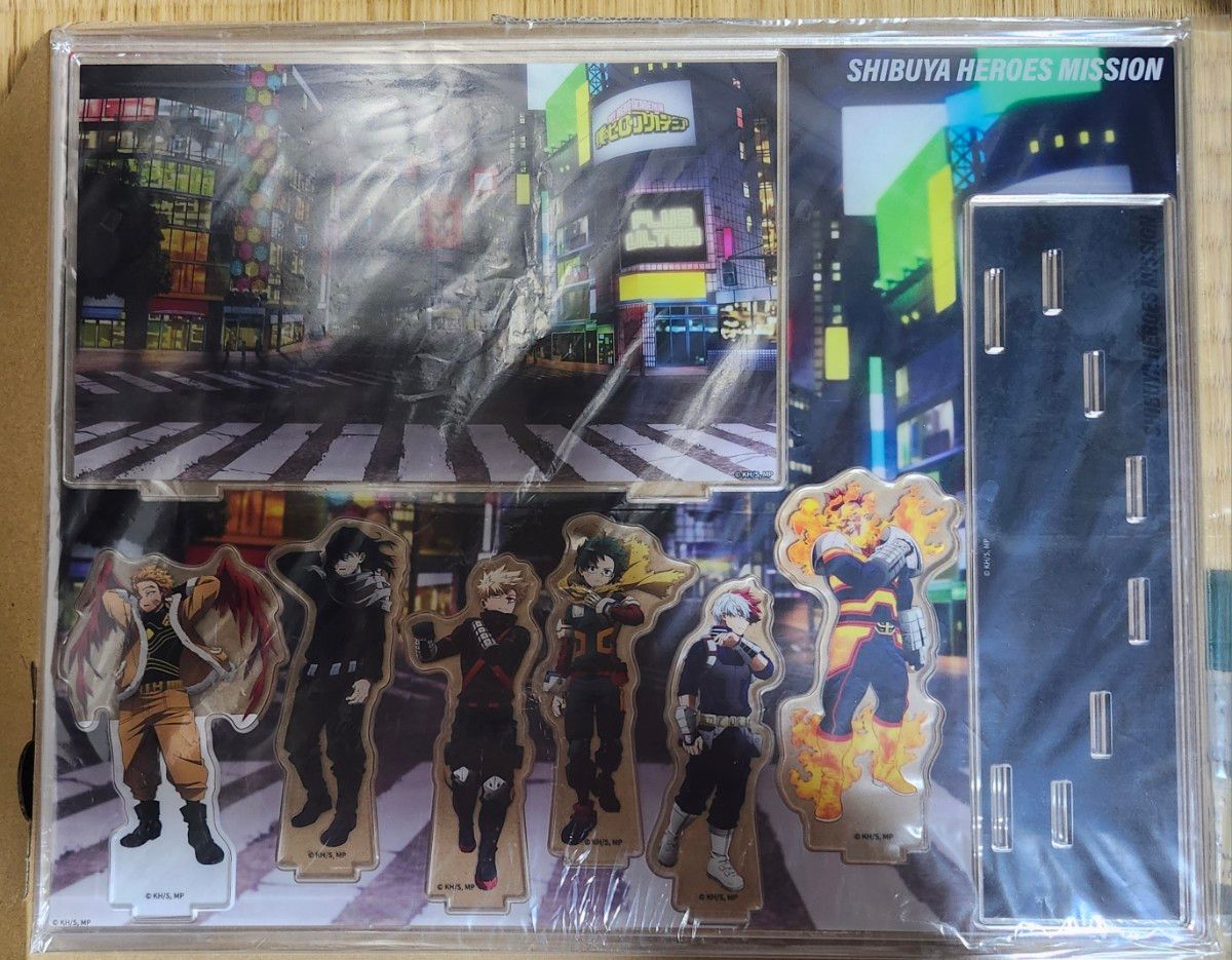 New My Hero Academia x Tokyu Group Acrylic Diorama: SHIBUYA HEROES MISSION ver. My Hero Academia