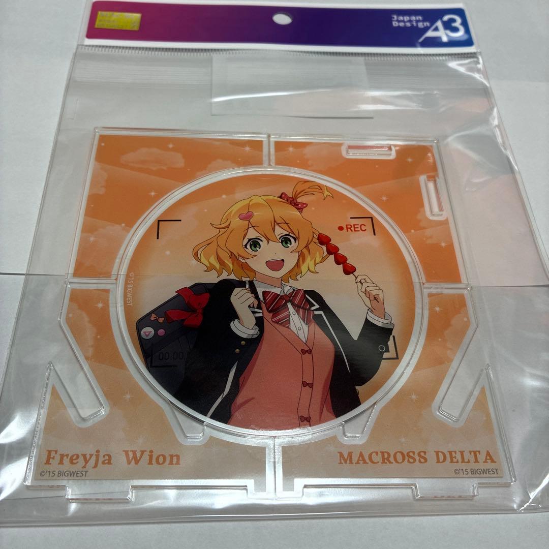 Macross Asakusa Super-Space-Time School Trip Acrylic Coaster – Freya