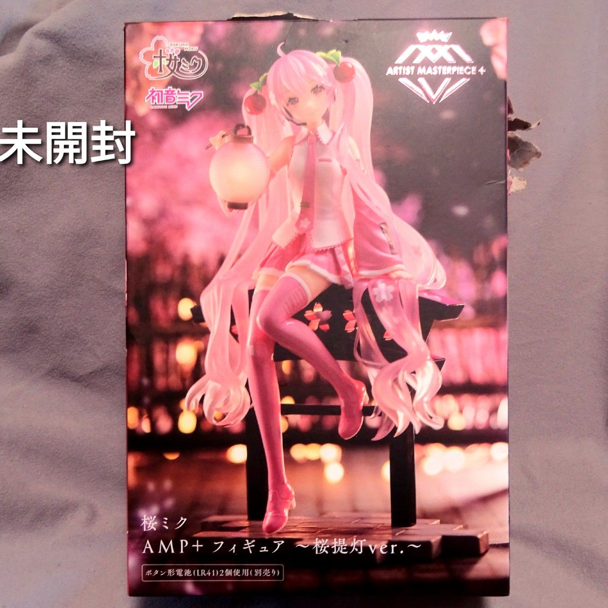 樱花初音 AMP + 手办 樱花灯笼版 初音未来 ToiToi 未开封