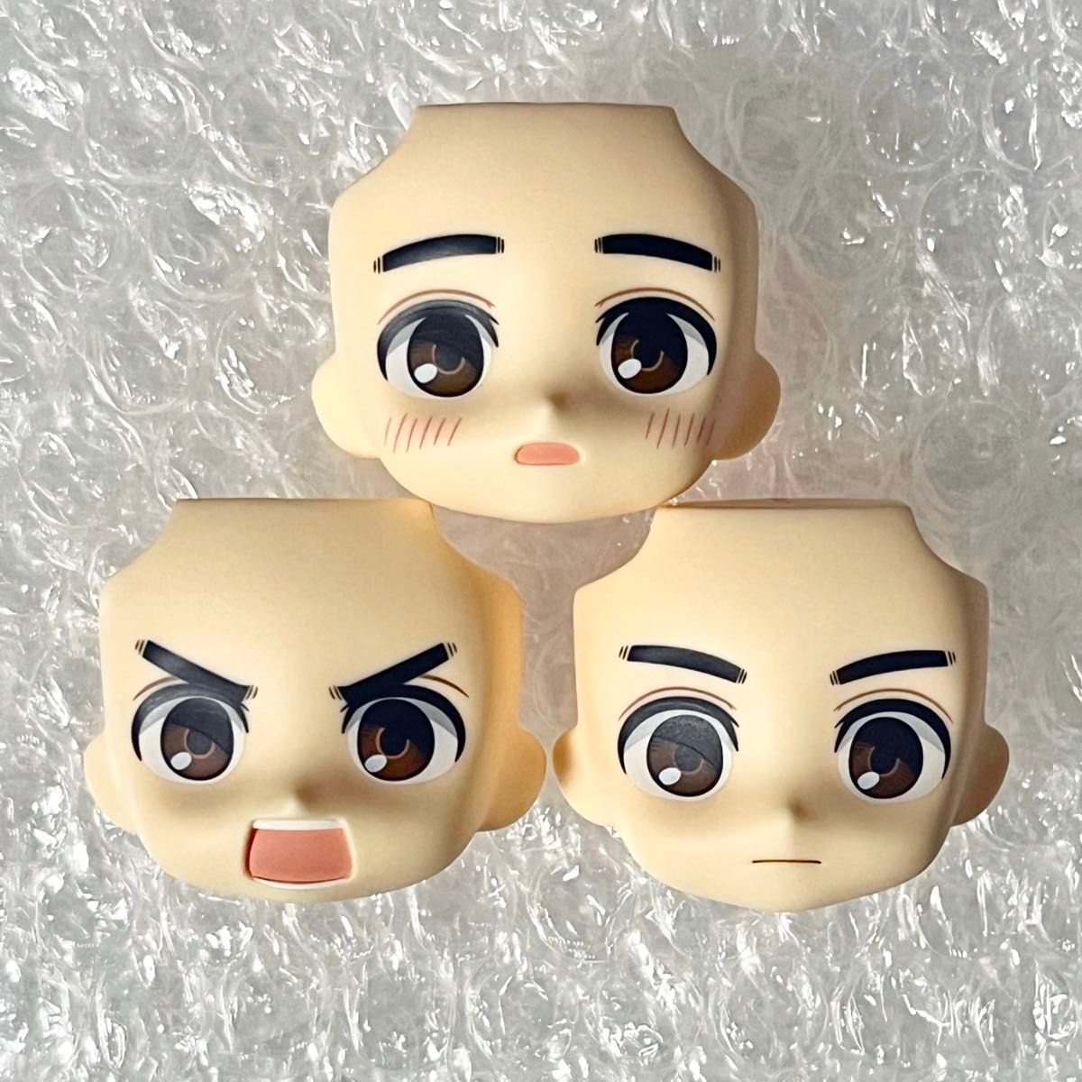 好奇脸,认真脸,害羞脸,脸部配件 Nendoroid 奥鲁恩 DAN DA DAN 定制/Obitsu 2702 Nendoroid Face