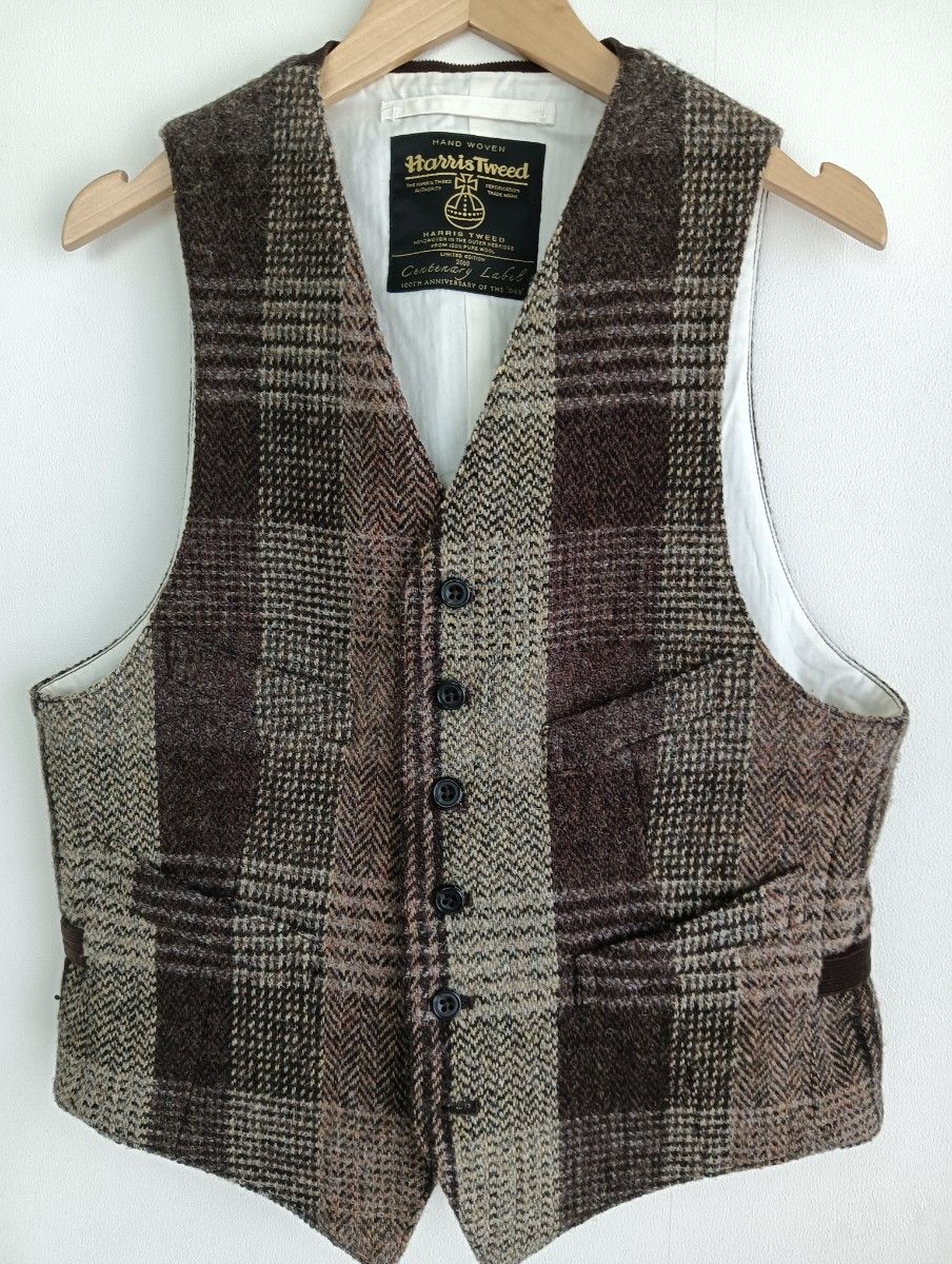 Harris Tweed × BEAMSPLUS羊毛检查柄吉雷布朗