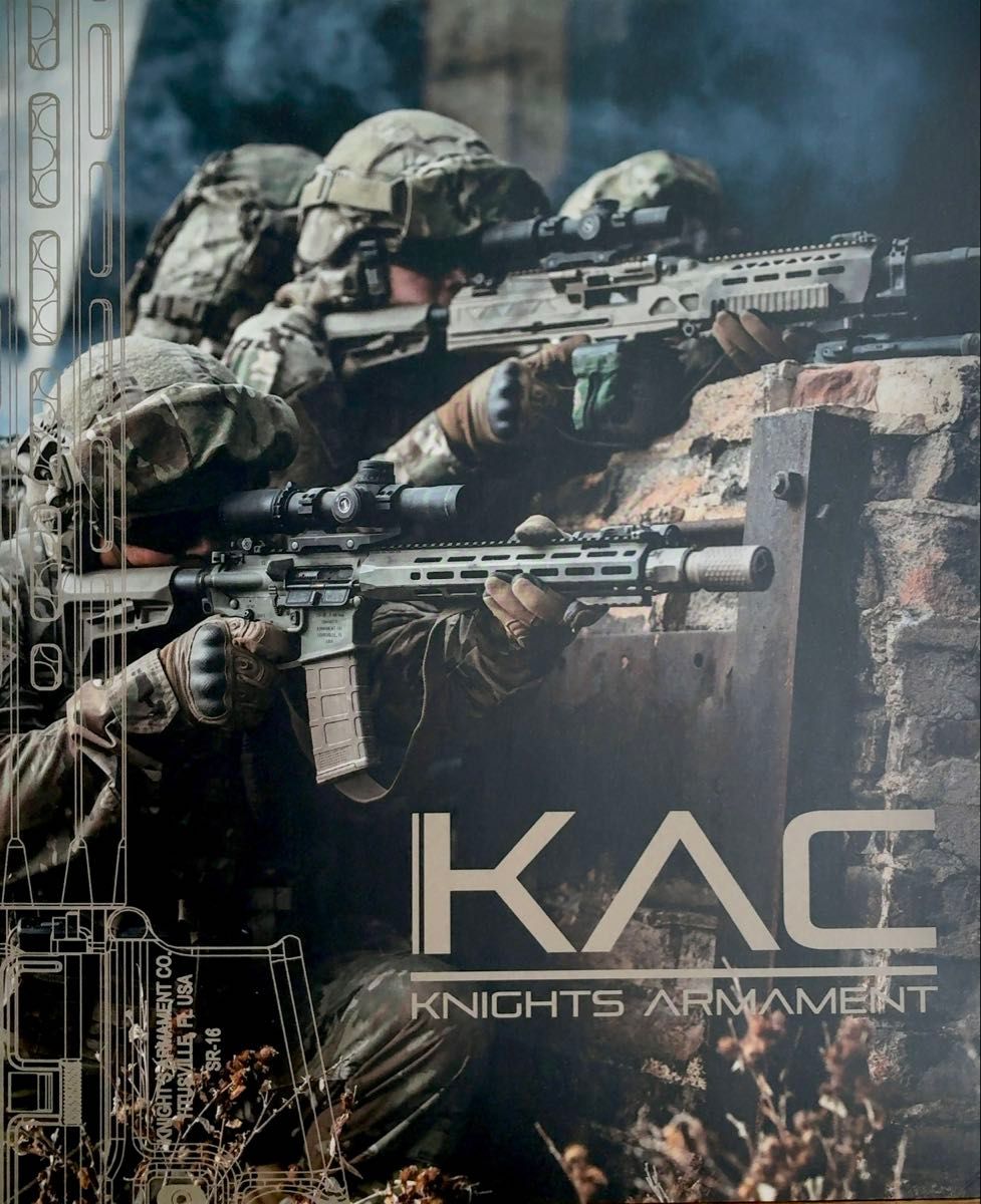 [[非卖品]超稀有 KAC Knight's Armament官方配给用 日文版目录 2026 Knight's Armament