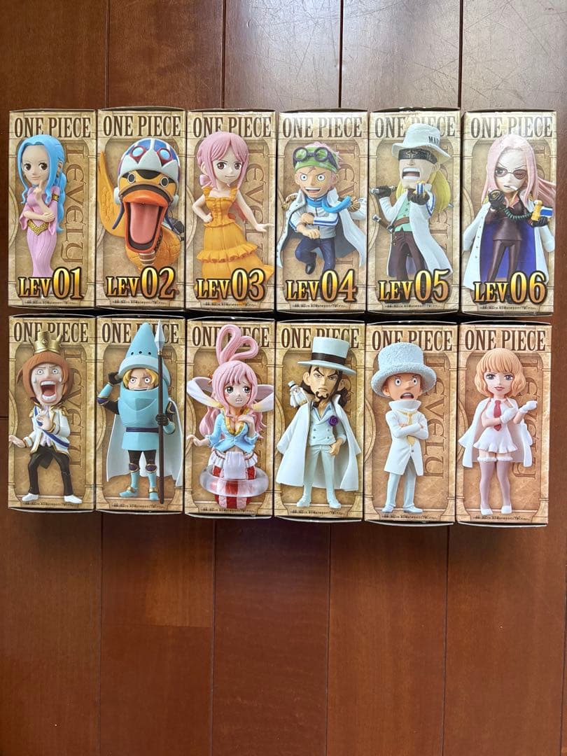 海贼王 World Collectable 世界会议1、2【已开封】12体套装
