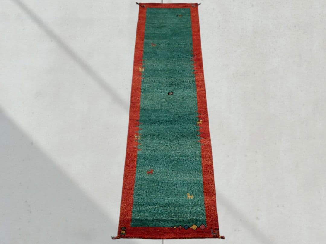 ✌ Three-Day Holiday SALE ✌ 314×84cm Gabbeh Handwoven Ethnic Gabbeh Runner