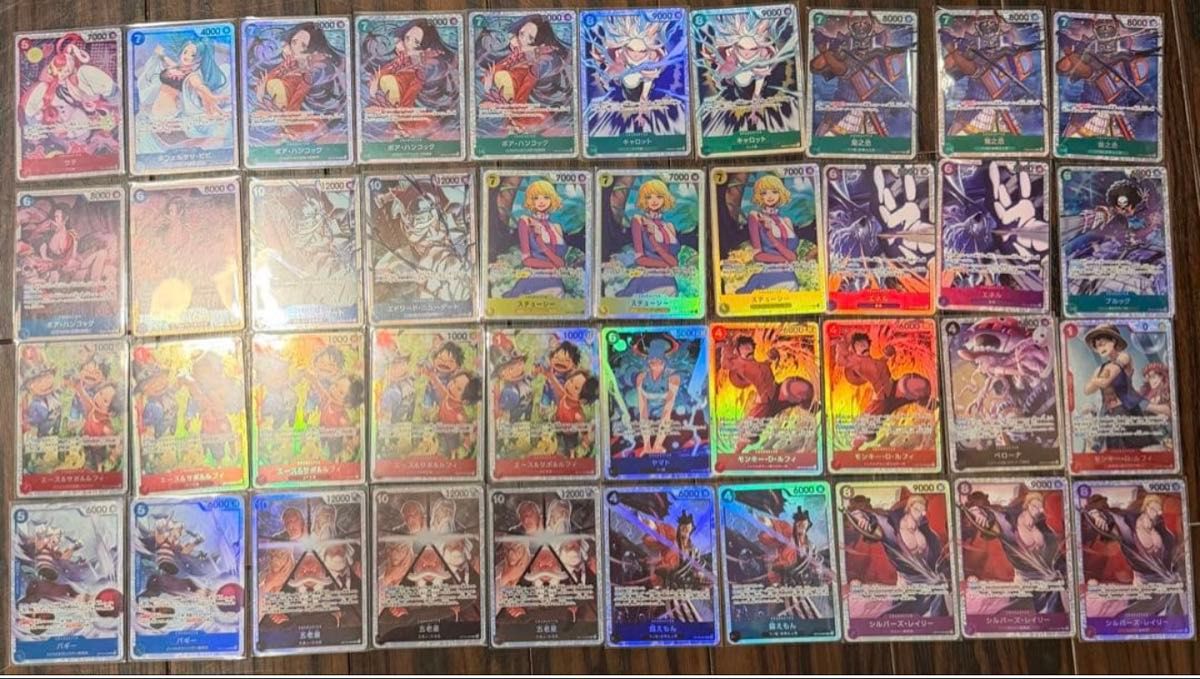海贼王卡牌游戏 SR80张打包出售 大量套装