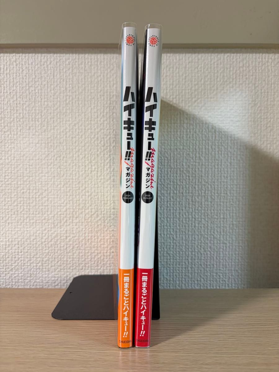 排球少年!! 杂志 2024年2月号 2025年8月号 两册套装