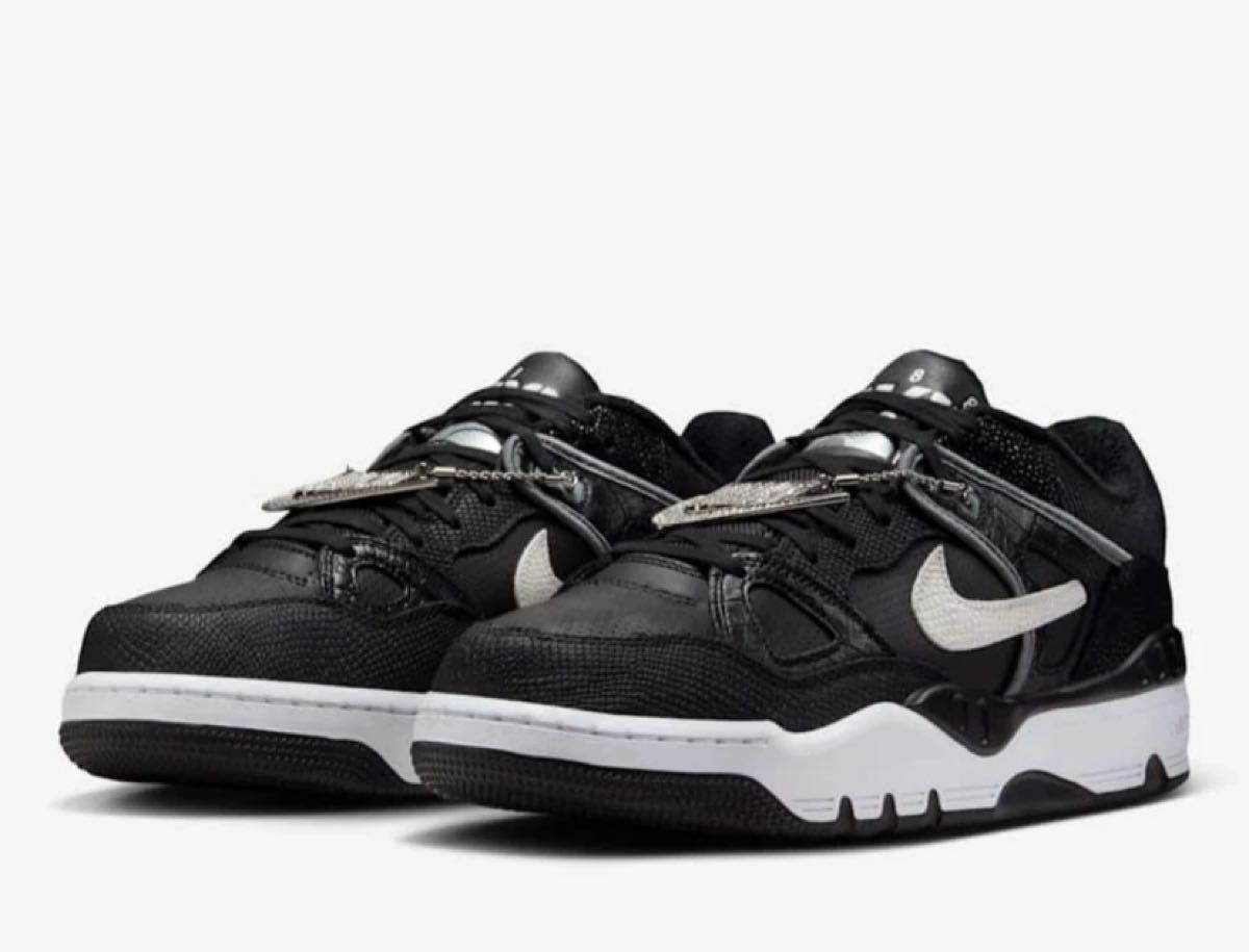 【全新未使用】耐克 Air Force 3 LOW x NIGO 黑白款 SNKRS 29厘米