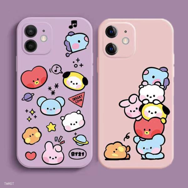 BTS merchandise iPhone 17/18 Pro/18 Pro Max/17 Air/16/15/14/13/12/11 case, BT21, Bangtan Boys, iPhone case, phone case, smartphone case, cute, Vans