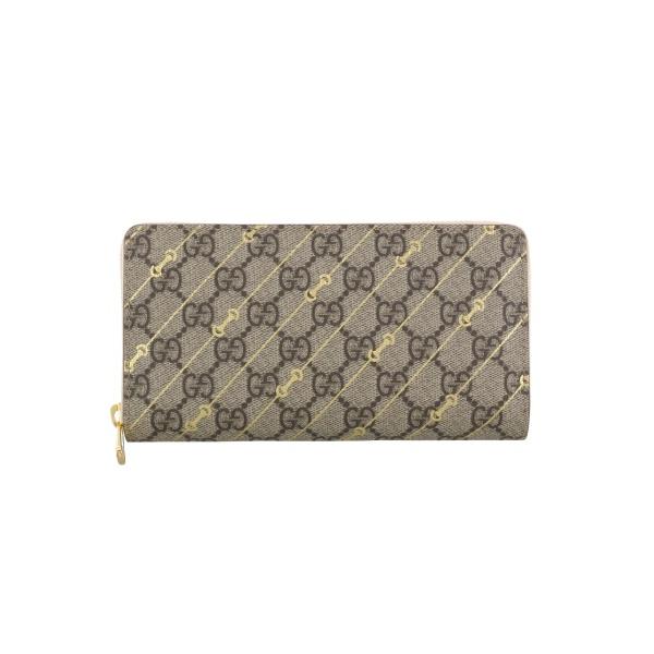 GUCCI 774331 FACYR 8548长钱包女士棕色