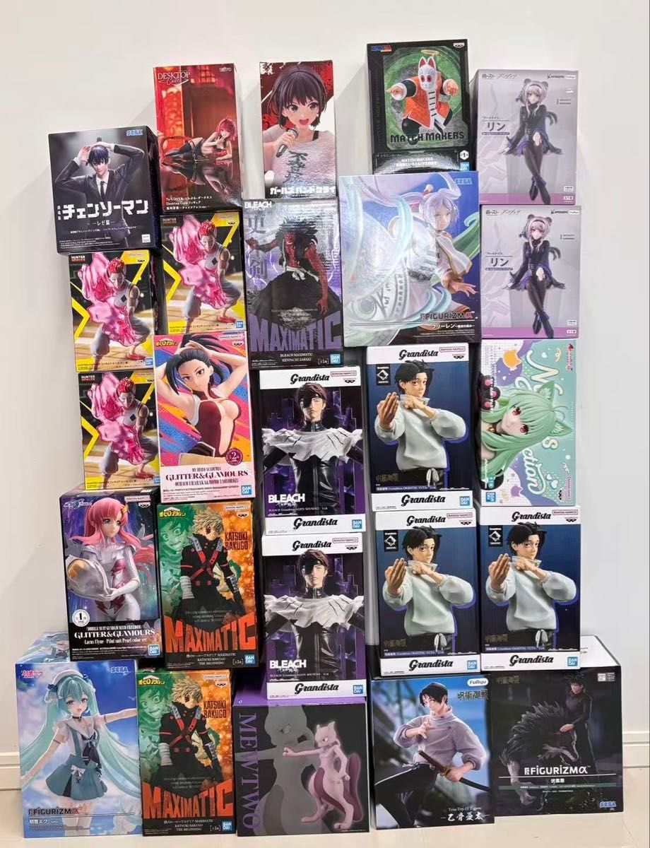 【新品未开封】【集中销售】prise figure集中销售26点套装咒术回战BLEACH初音未来等
